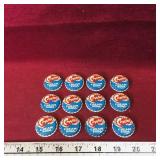 Lot Of 12 Vintage Crystal Cream Soda Bottle Caps Lot Of 12 Vintage Crystal Cream Soda Bottle Caps