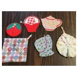 Vintage Crochet Pot Holder Set Vintage Crochet Pot Holder Set