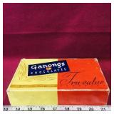 Vintage Ganong's Tru-Value Chocolates Box Vintage Ganong's Tru-Value Chocolates Box
