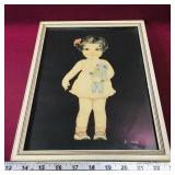Vintage Framed Cut-Out Picture (13' x 9 3/4') Vintage Framed Cut-Out Picture (13' x 9 3/4')