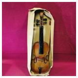 Vintage Tin Toy Violin (18 1/2' Long) Vintage Tin Toy Violin (18 1/2' Long)