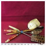 Lot Of 4 Vintage Kitchen Utensils / Implements Lot Of 4 Vintage Kitchen Utensils / Implements