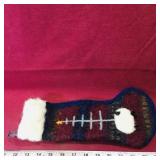 Vintage Wool Christmas Stocking Vintage Wool Christmas Stocking