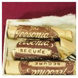 Lot Of 3 Packs Of Antique Teesonia Hair Clips Lot Of 3 Packs Of Antique Teesonia Hair Clips