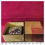Vintage Westclox Alarm Clock & Original Box Vintage Westclox Alarm Clock & Original Box