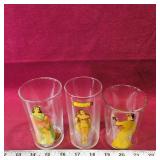 Lot Of 3 Vintage Souvenir Drinking Glasses Lot Of 3 Vintage Souvenir Drinking Glasses