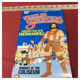 1986 LJN WWF Hercules Hernandez Advertisement 1986 LJN WWF Hercules Hernandez Advertisement