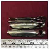 Lot Of 4 Vintage Advertising Paint Can Openers Lot Of 4 Vintage Advertising Paint Can Openers