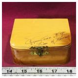 Cooperstown NY Wooden Souvenir Box (Vintage) Cooperstown NY Wooden Souvenir Box (Vintage)