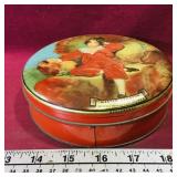 Vintage Wilkin's Red Boy Toffee Tin (2' x 6') Vintage Wilkin's Red Boy Toffee Tin (2' x 6')