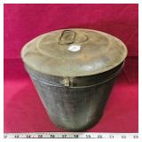 Vintage Metal Mixing Bucket (7' x 8') Vintage Metal Mixing Bucket (7' x 8')