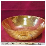 Vintage Orange Glass Bowl (3' x 8') Vintage Orange Glass Bowl (3' x 8')
