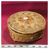 Vintage Sewing Basket (3 1/4' x 6 1/2') Vintage Sewing Basket (3 1/4' x 6 1/2')