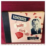 Remember With Buddy Clark 4-Longplay Records Set Remember With Buddy Clark 4-Longplay Records Set