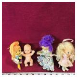 Lot Of 4 Vintage Assorted Dolls Lot Of 4 Vintage Assorted Dolls
