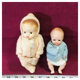 Lot Of 2 Vintage Baby Dolls Lot Of 2 Vintage Baby Dolls