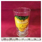 Vintage Shirriff's Strawberry Jelly Glass Vintage Shirriff's Strawberry Jelly Glass