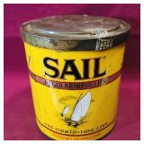 Vintage Sail Pipe Tobacco Can (6' x 5') Vintage Sail Pipe Tobacco Can (6' x 5')