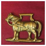 Vintage Brass Horse Decoration Vintage Brass Horse Decoration