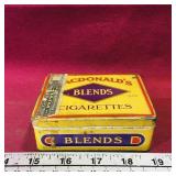 Vintage Macdonald's Blends Cigarettes Tin Vintage Macdonald's Blends Cigarettes Tin