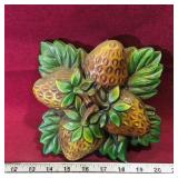 Vintage Chalkware Wall Mount Decoration (7' x 7') Vintage Chalkware Wall Mount Decoration (7' x 7')
