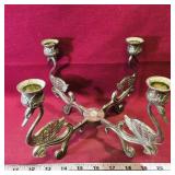 Vintage Elegance S.P. Zinc Candleabra Vintage Elegance S.P. Zinc Candleabra
