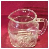 Vintage Glass Juice / Water Pitcher (6' Tall) Vintage Glass Juice / Water Pitcher (6' Tall)