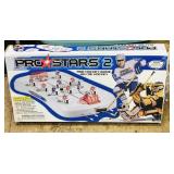 1990 Irwin Pro Stars 2 Rod Hockey Table In Box 1990 Irwin Pro Stars 2 Rod Hockey Table In Box