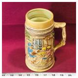Vintage Pottery Beer Stein (7 1/4' Tall) Vintage Pottery Beer Stein (7 1/4' Tall)