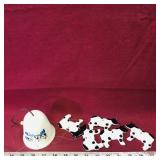 Outdoor Ceramic Cow Bell Chime Outdoor Ceramic Cow Bell Chime