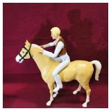 Vintage Louis Marx Co. Cowboy Figure & Horse Vintage Louis Marx Co. Cowboy Figure & Horse