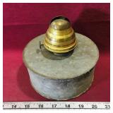 Vintage Metal Base Oil Lamp (6' x 6') Vintage Metal Base Oil Lamp (6' x 6')