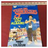 1985 LJN WWF Capt. Lou Albano Advertisement 1985 LJN WWF Capt. Lou Albano Advertisement
