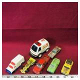 Lot Of 7 Assorted Toy Vehicles (Small) Lot Of 7 Assorted Toy Vehicles (Small)
