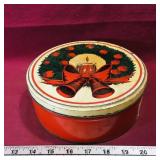 Vintage Christmas Cookie Tin (3' x 7 1/2') Vintage Christmas Cookie Tin (3' x 7 1/2')