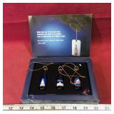 Set Of Alpine Bottle Christmas Ornaments Set Of Alpine Bottle Christmas Ornaments