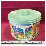 1958 Mrs. Leland's Golden Butter Bits Tin 1958 Mrs. Leland's Golden Butter Bits Tin