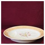 Large Vintage Ceramic Platter Dish Large Vintage Ceramic Platter Dish