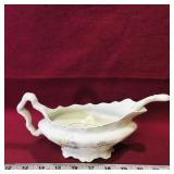 Vintage Clementson Gravy Boat & Ladel Vintage Clementson Gravy Boat & Ladel