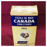 Vintage Challenge Canada Corn Starch Box Vintage Challenge Canada Corn Starch Box