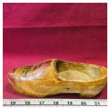 Antique Wooden Childrens Shoe Antique Wooden Childrens Shoe