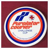 Vintage Purolator Courier Challenge Cup Button Vintage Purolator Courier Challenge Cup Button