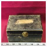 Antique Chas. S. Higgins Wooden Ornamental Box Antique Chas. S. Higgins Wooden Ornamental Box