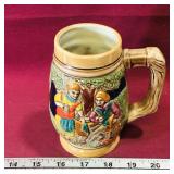 Vintage Pottery Beer Stein (Made In Japan) Vintage Pottery Beer Stein (Made In Japan)