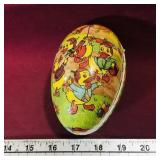Vintage Cardboard Decorative Egg Vintage Cardboard Decorative Egg