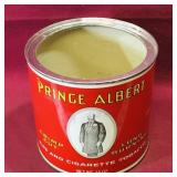 Vintage Prince Albert Pipe / Cigarette Tobacco Can Vintage Prince Albert Pipe / Cigarette Tobacco Can
