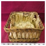 Vintage Sewing Basket Vintage Sewing Basket