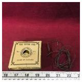 Antique Wire Picture Cord & Original Box Antique Wire Picture Cord & Original Box
