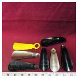 Lot Of 7 Vintage Mixed Shoehorns Lot Of 7 Vintage Mixed Shoehorns