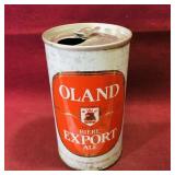 Vintage Oland Export Beer Can Vintage Oland Export Beer Can